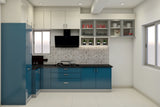 Contemporary Style Compact Kitchen