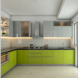 Contemporary Style Spacious Budget Kitchen