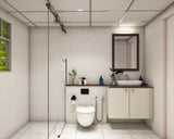 Minimalistic Neutral Toned Bathroom Design Ideas