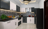 Yin Yang U-Shape Modular Kitchen
