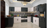 Yin Yang U-Shape Modular Kitchen