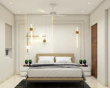 Modern Compact Master Bedroom Designed For Convenience