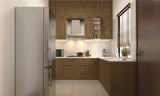 Raina L-Shape Modular Kitchen