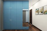 Modern Compact Wardrobe Design With Loft