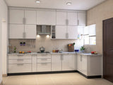 Modern Style L-Shaped Kitchen
