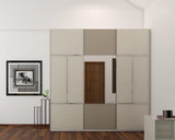 Modern Spacious Wardrobe with Central Mirror