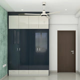 Contemporary Navy Blue Wardrobe