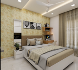 Compact Bedroom with Study Nook