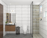 Modern Low Maintenance Bathroom Design For A Spacious Layout
