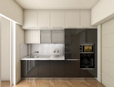 Modern Parallel Modular Kitchen