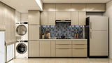 Cream Parallel Modular Kitchen