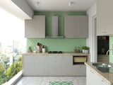 Grey-Green Modern Kitchen