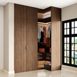 Corner Hinged Wardrobe For Young Couple