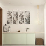 Modern Foyer Design With Wall Art