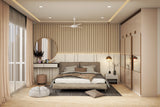 Master Bedroom Classic Design With Gold Tinted Interiors