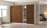 Clarita Wardrobe With Display Unit