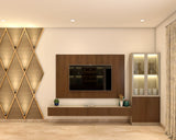 Contemporary Spacious Living Room Design With Wall Panelling