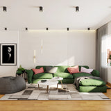Contemporary Themed Spacious Convenient Living Room