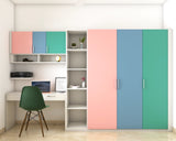 Multifunctional Modern Wardrobe With Study Table