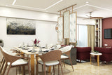 Contemporary Eight-Seater Dining Room Design