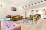 Minimal Glam Spacious Living Room