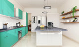 Off White Island Kitchen