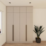 Compact Sized Modern Style Convenient Wardrobe Design