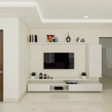 Modern Style Spacious Sized Living Room
