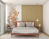 Compact Sized Contemporary Style Guest Bedroom