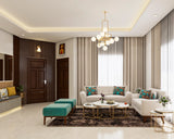 Modern Style Spacious Living Room