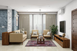 Contemporary Style Compact Living Room