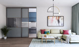 Spacious Multi-functional Living Room With Wardrobe Storage
