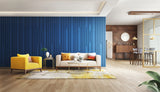 Luxury Living Room With Wooden Trims and Gold Details
