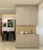 Contemporary L-Shaped Kitchen