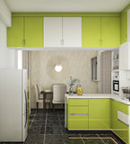 U-Shaped Modular Kitchen