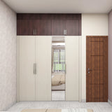 Contemporary Wardrobe Design Idea With Loft And Long Handles